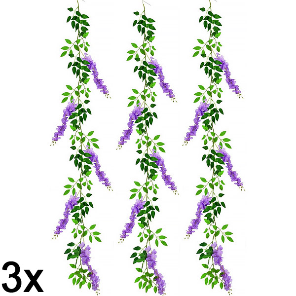 3x Simulace vistáriového květu | WISBLOOM