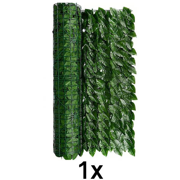 1x Panel pro ochranu soukromí s umělými listy | LEAFPANEL