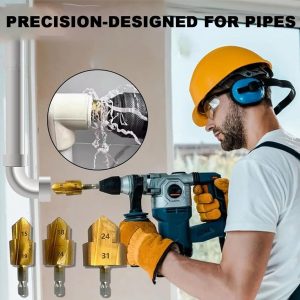 Sada vrtáků pro vyhrubování trubek s vysokou odolností (3 ks) | PIPEDRILL