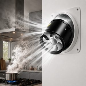 Odsávací ventilátor pro kuchyň, koupelnu a kancelář - 160 m³/h nebo 530 m³/h | VENTORIS